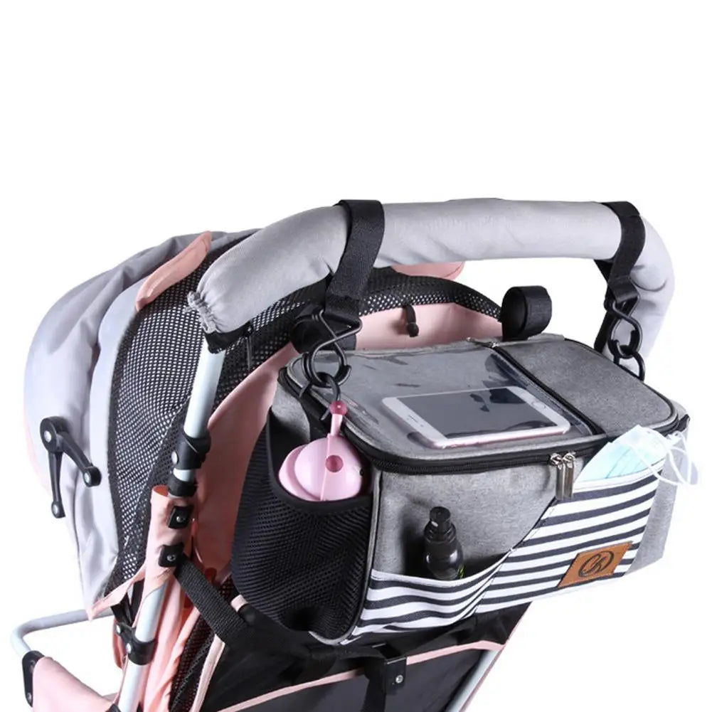 Universal Baby Stroller Organizer with Cup Holder - Pet and Family Living 