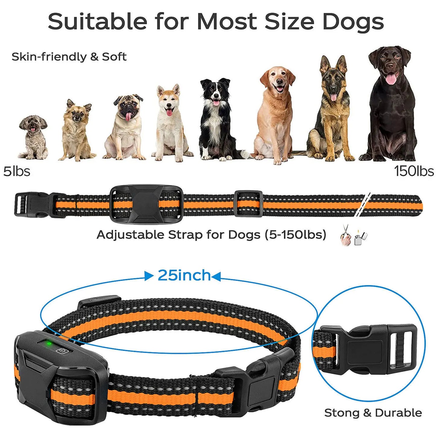 Electric Dog Training Collar With Remote Control - Pet and Family Living 