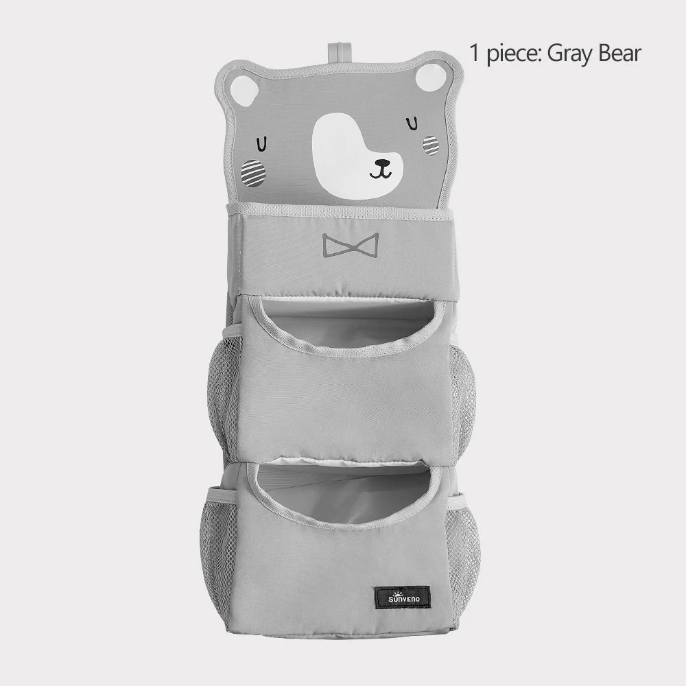 Sunveno Cartoon Baby Crib Hanging Storage Bag - Pet and Family Living 