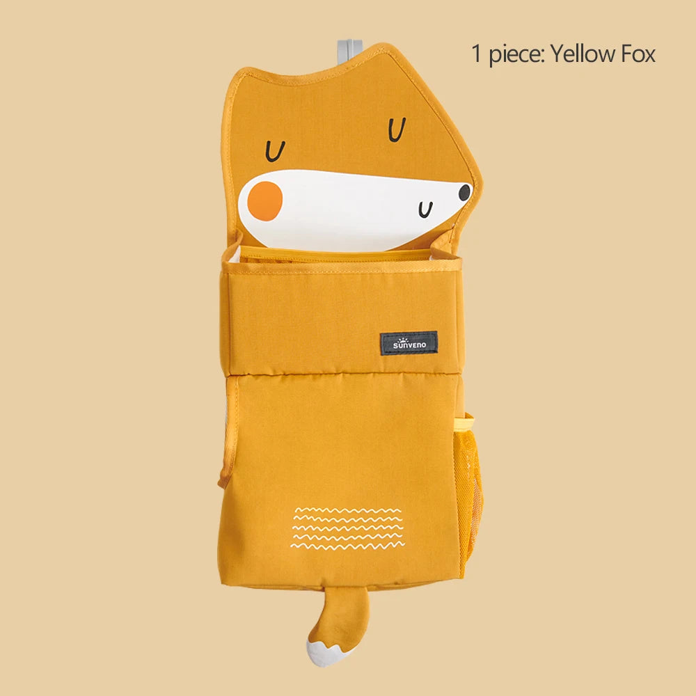 Sunveno Cartoon Baby Crib Hanging Storage Bag - Pet and Family Living 