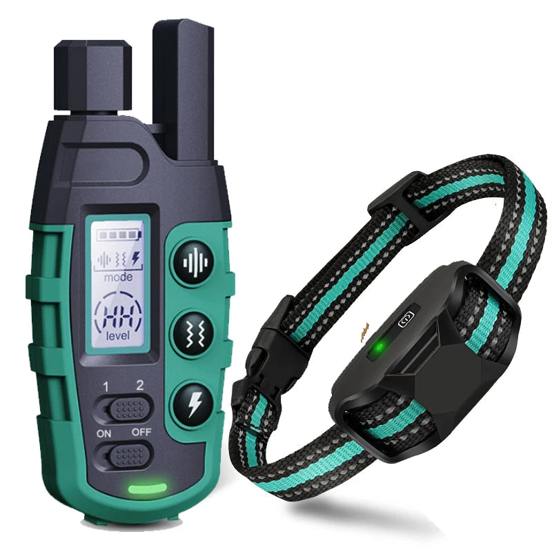 Electric Dog Training Collar With Remote Control - Pet and Family Living 