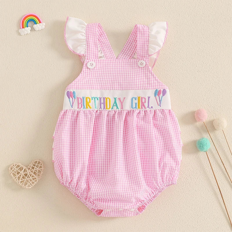 Toddler Girls Floral Print Ruffle Romper and Headband Set - Pet and Family Living 