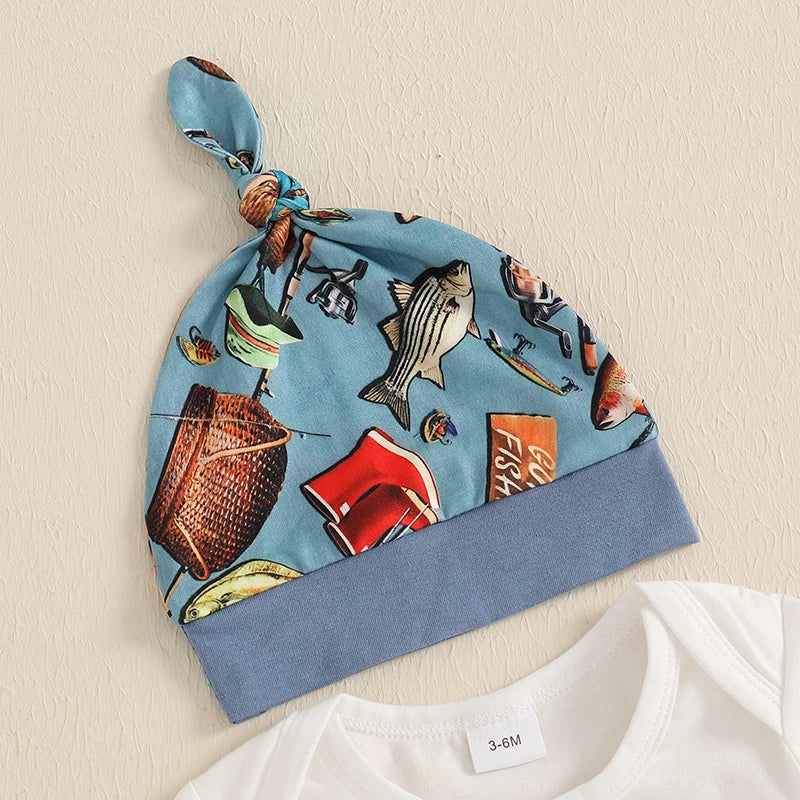 Infant Baby Boys Summer Letter Print Outfit Set - Pet and Family Living 