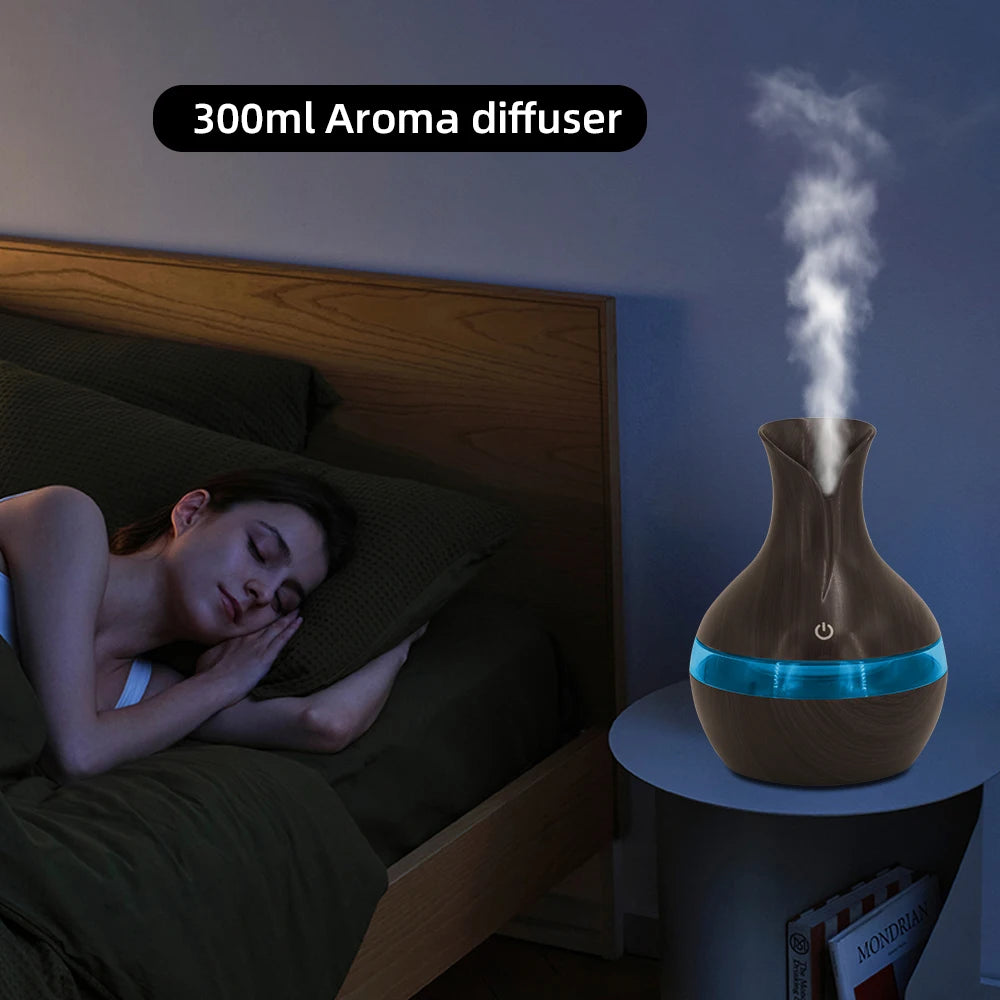 300ml USB Humidifier and Essential Oil Diffuser - Pet and Family Living 
