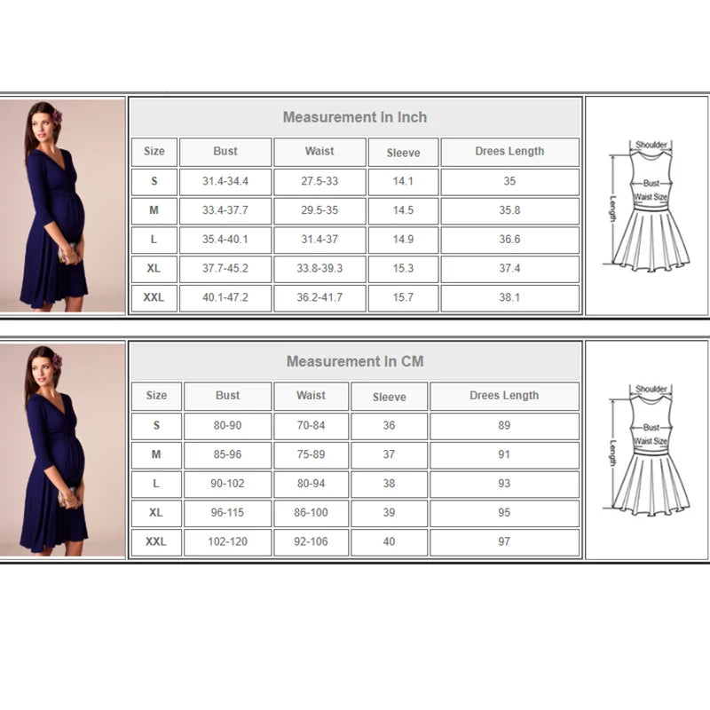 V Neck Maternity Dresses for Comfortable Breastfeeding - Pet and Family Living 