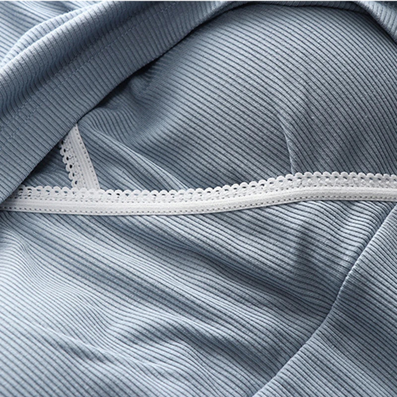 Maternity Nursing Sleepwear Set for Comfortable Breastfeeding - Pet and Family Living 