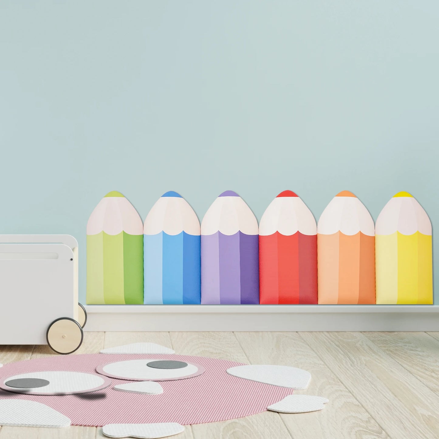 3D Pencil Shape Wall Padding for Kids Safety - Pet and Family Living 