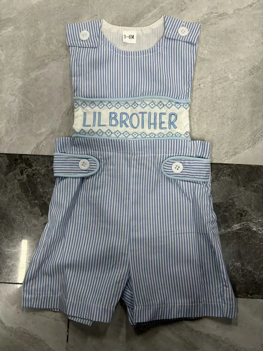 Infant Boy Romper Sleeveless Round Neck Jumpsuit for Stylish Babies - Pet and Family Living 
