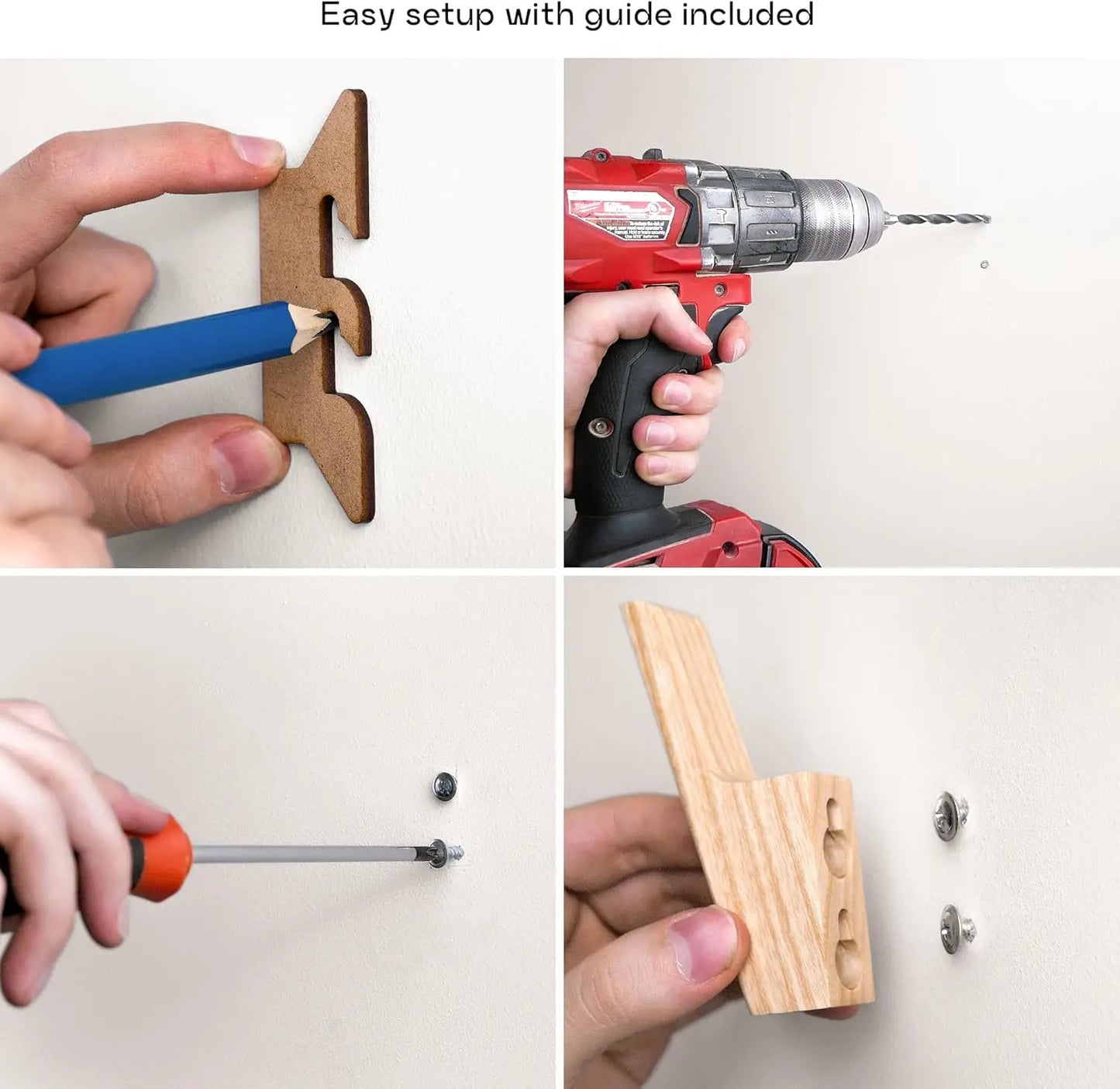 4 Pcs Large Gold Bow Wall Hooks for Home Decor - Pet and Family Living 