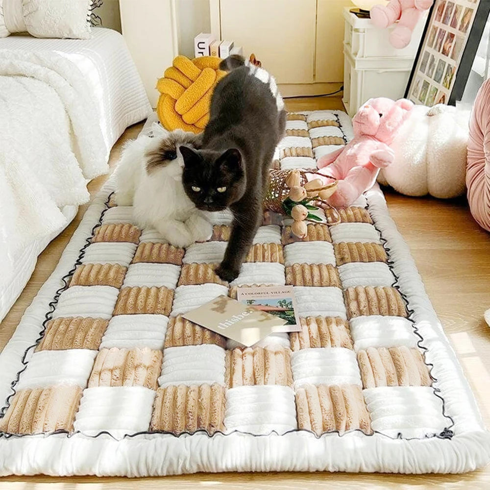 Warm Anti-Slip Dog Bed Mat for Large Dogs - Pet and Family Living 