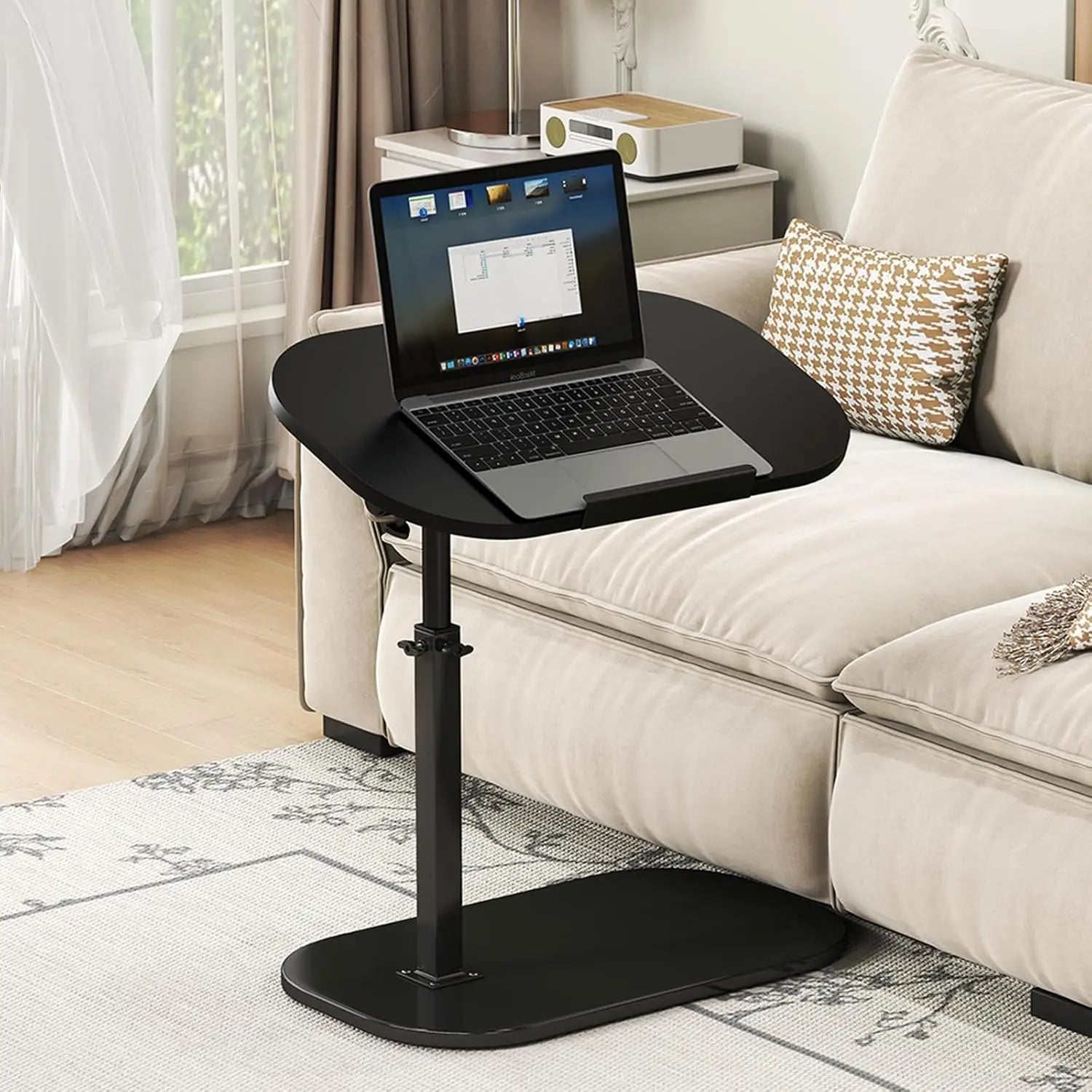 Adjustable Foldable Laptop Desk for Home Office - Pet and Family Living 