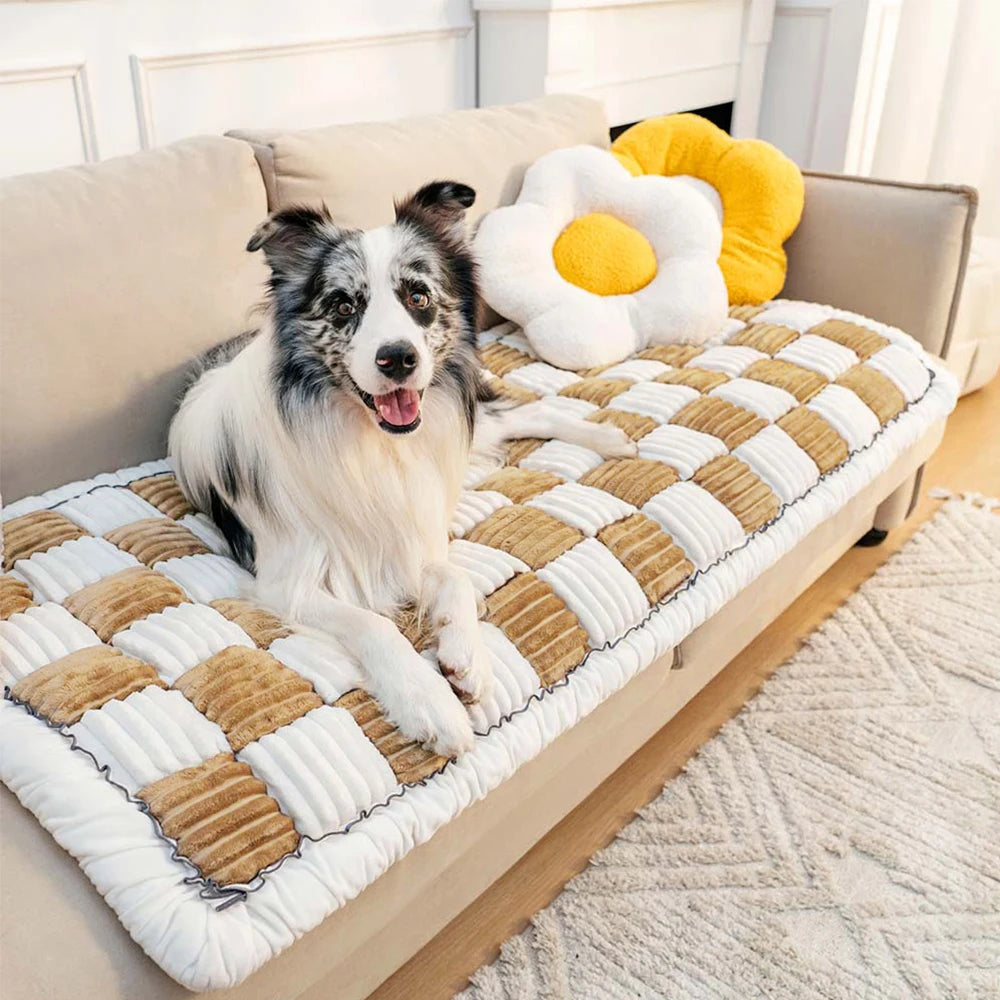 Warm Anti-Slip Dog Bed Mat for Large Dogs - Pet and Family Living 