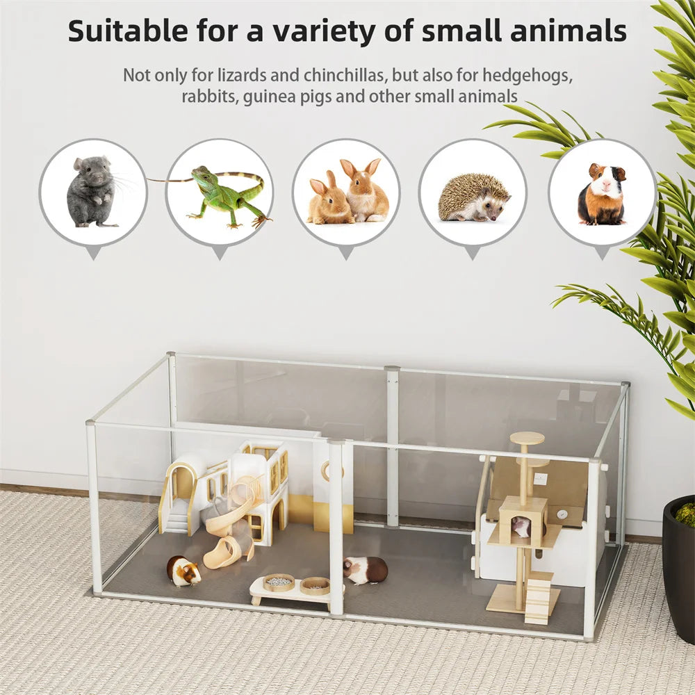 Unique Acrylic Dog Playpen and Pet Whelping Pen - Pet and Family Living 