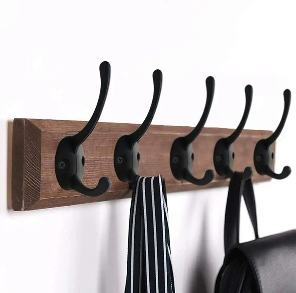 Airplane Wooden Wall Coat Rack for Kids' Rooms - Pet and Family Living 
