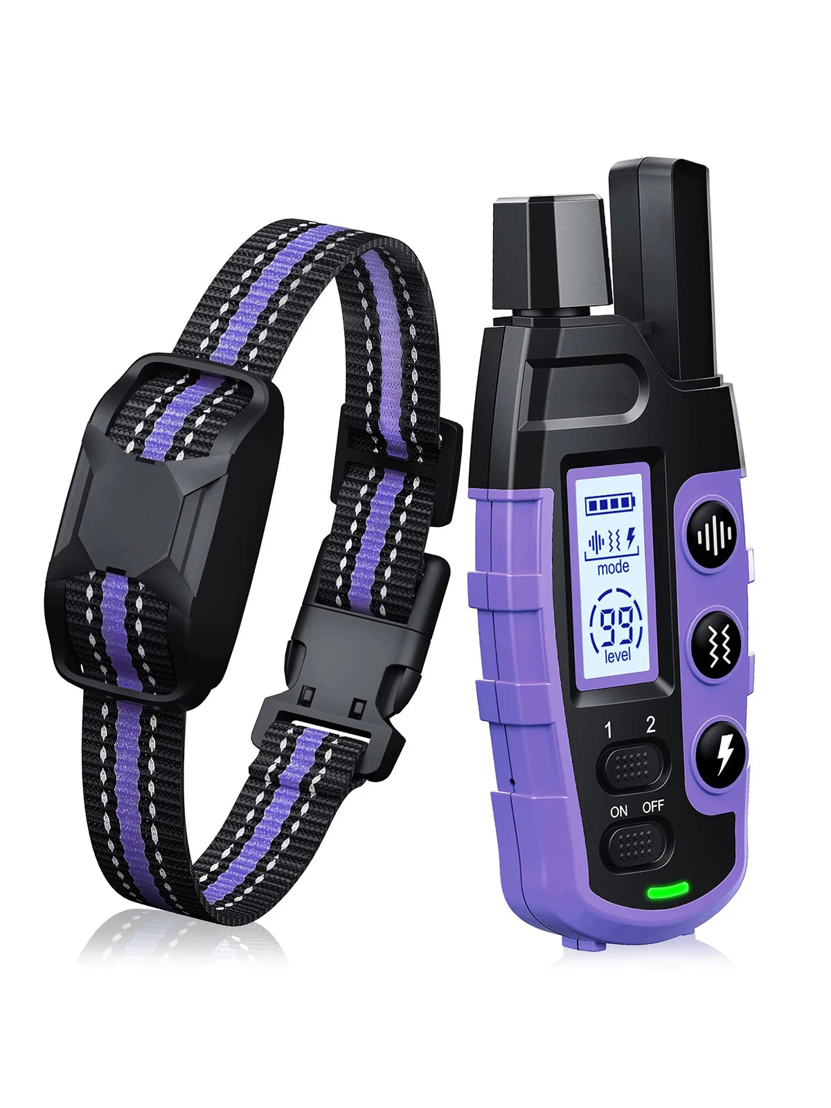 Electric Dog Training Collar With Remote Control - Pet and Family Living 