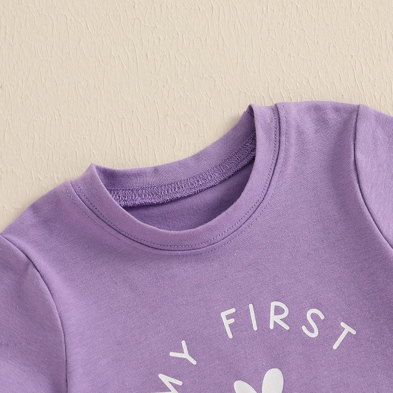 Summer Toddler Girls Birthday Outfit Tutu Skirt Set - Pet and Family Living 