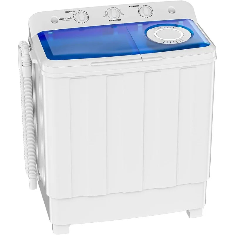 Portable Washing Machine 28lbs Twin Tub Compact Combo - Pet and Family Living 
