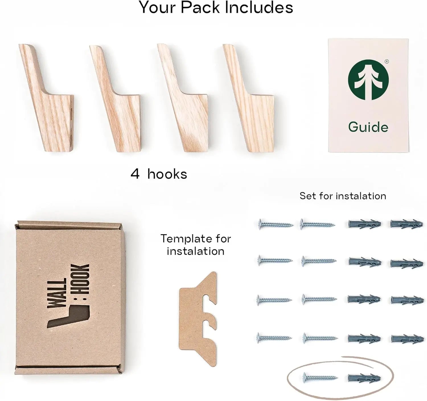 4 Pcs Large Gold Bow Wall Hooks for Home Decor - Pet and Family Living 