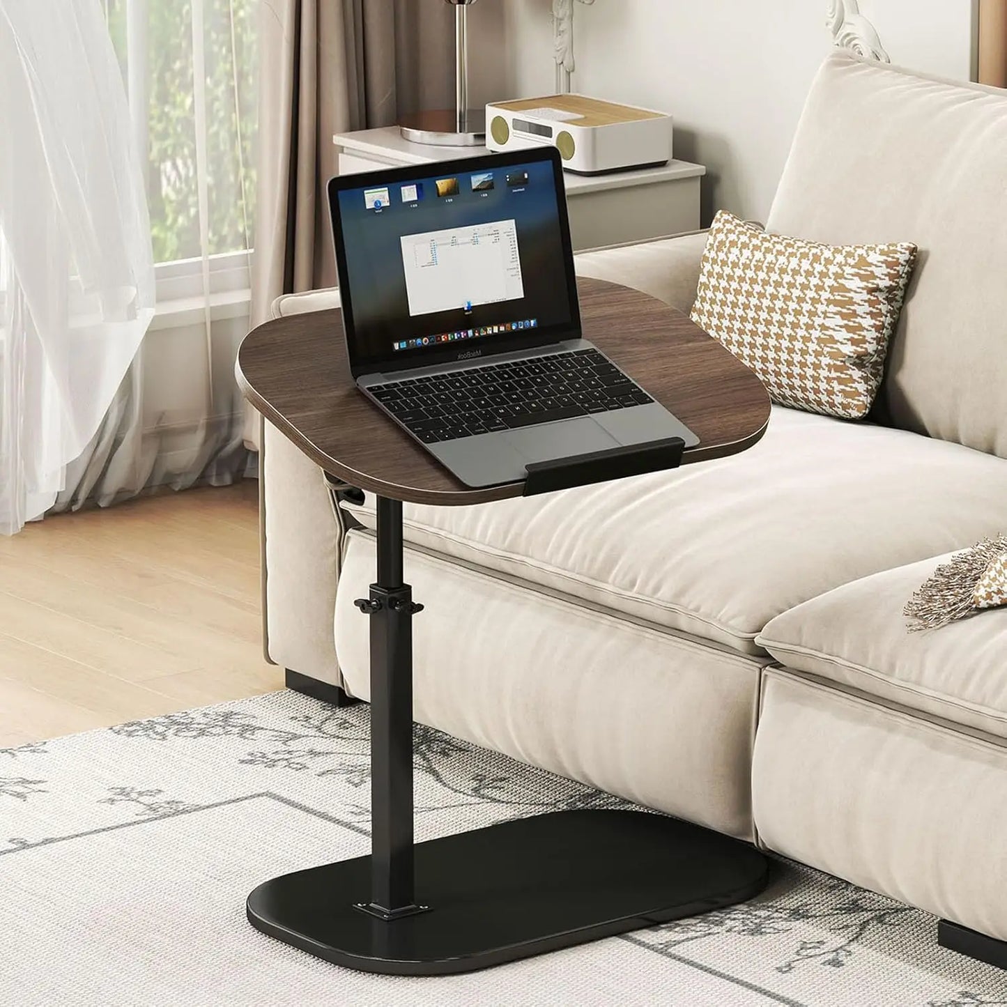 Adjustable Foldable Laptop Desk for Home Office - Pet and Family Living 