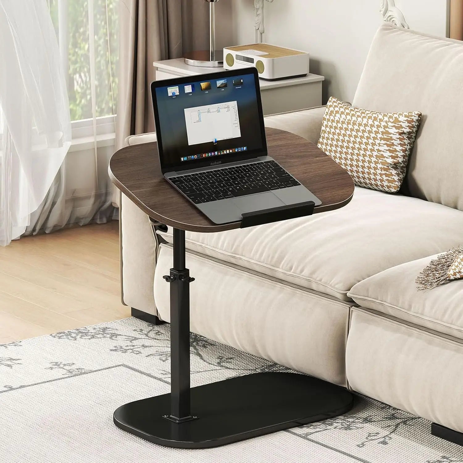 Adjustable Foldable Laptop Desk for Home Office - Pet and Family Living 