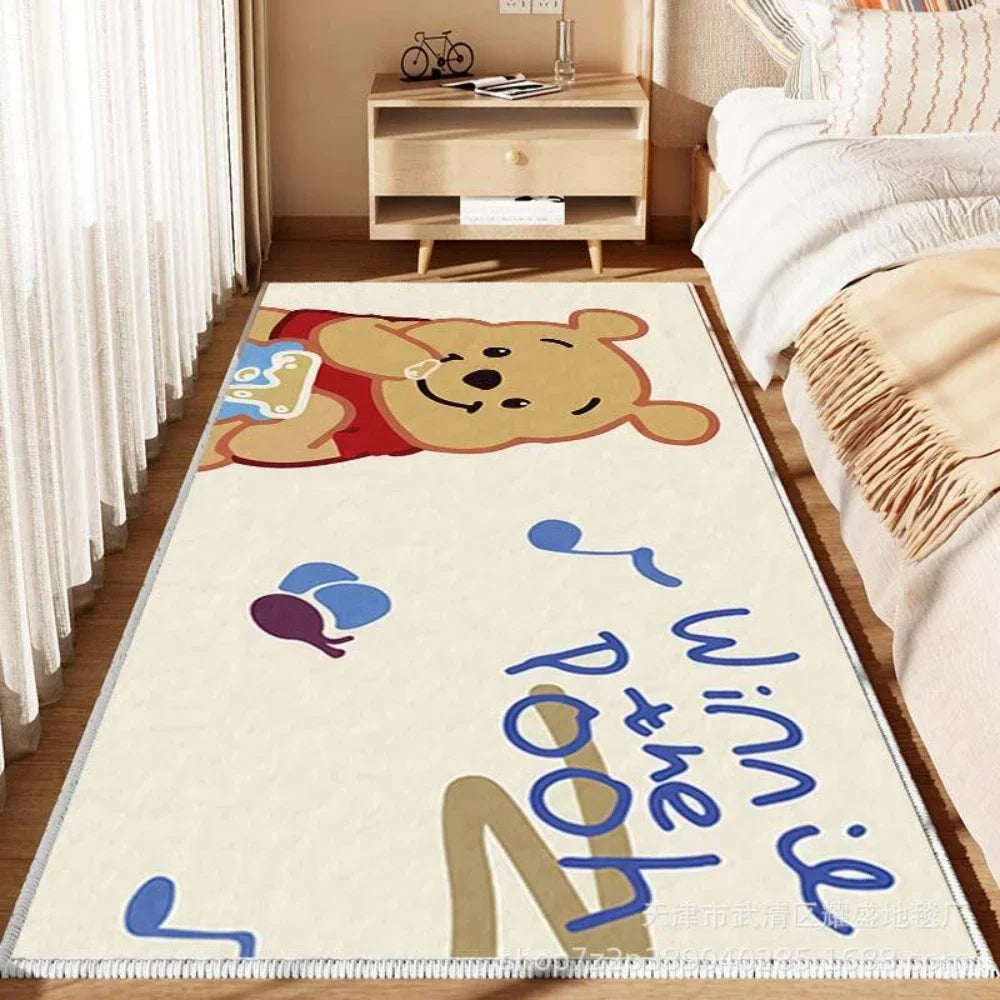 MINISO Cartoon Cute Winnie Bear Nonslip Floor Mat - Pet and Family Living 