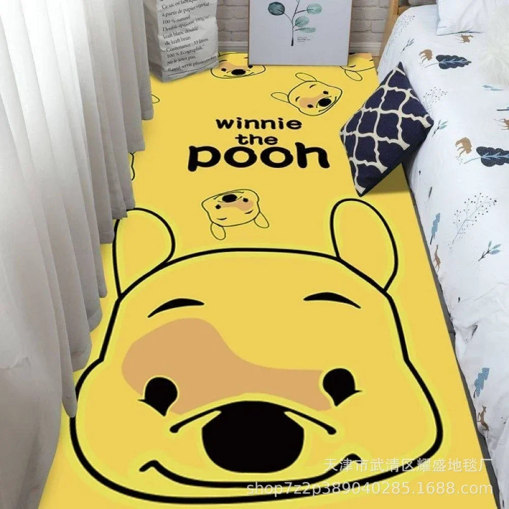 MINISO Cartoon Cute Winnie Bear Nonslip Floor Mat - Pet and Family Living 